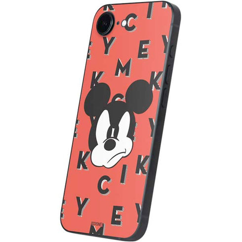 Disney Mickey Mouse Grumpy Face iPhone 16e Skin